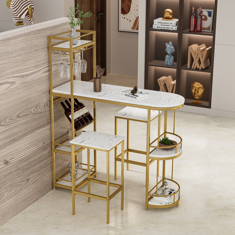 Aprille 2 - Person Four Leg Dining Set