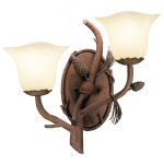 Barkhamsted Armed Sconce, Small Piastra