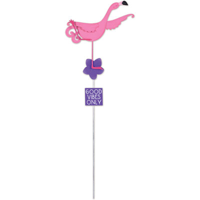 Piquet de jardin Thedford Flamingo Yoga Garden
