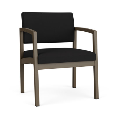 Chaise d'invité en acier Lenox