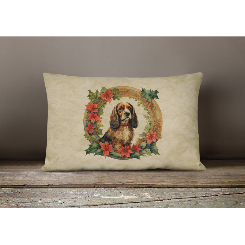 Coussin Christmas, 12 po x 16 po, Rectangulaire
