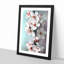 White Blossoms - Picture Frame Painting Print-56738671-56738676
