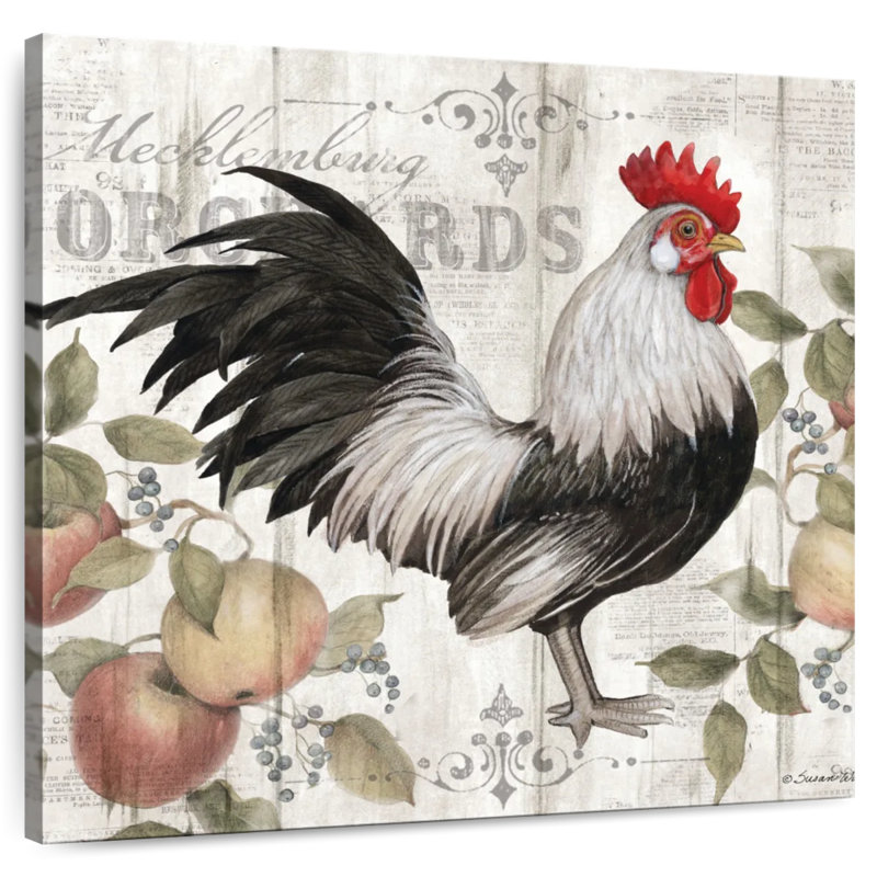Coq Crowle Orchard, H 10 po x l 10 po