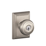 Georgian Keyed Entry Knob with Addison Trim