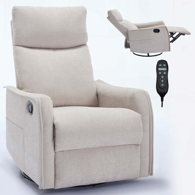 Fauteuils inclinables manuels en chenille avec massage thermique