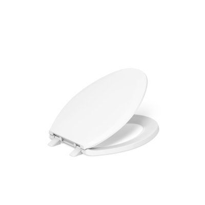 Lustra with Quick-Release Hinges Toilet Seat