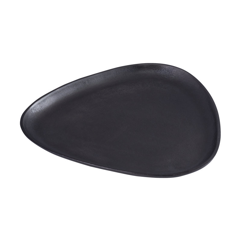 Fable Aluminum Accent Tray, Deep Charcoal
