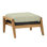 Spencer Outdoor Teak Ottoman