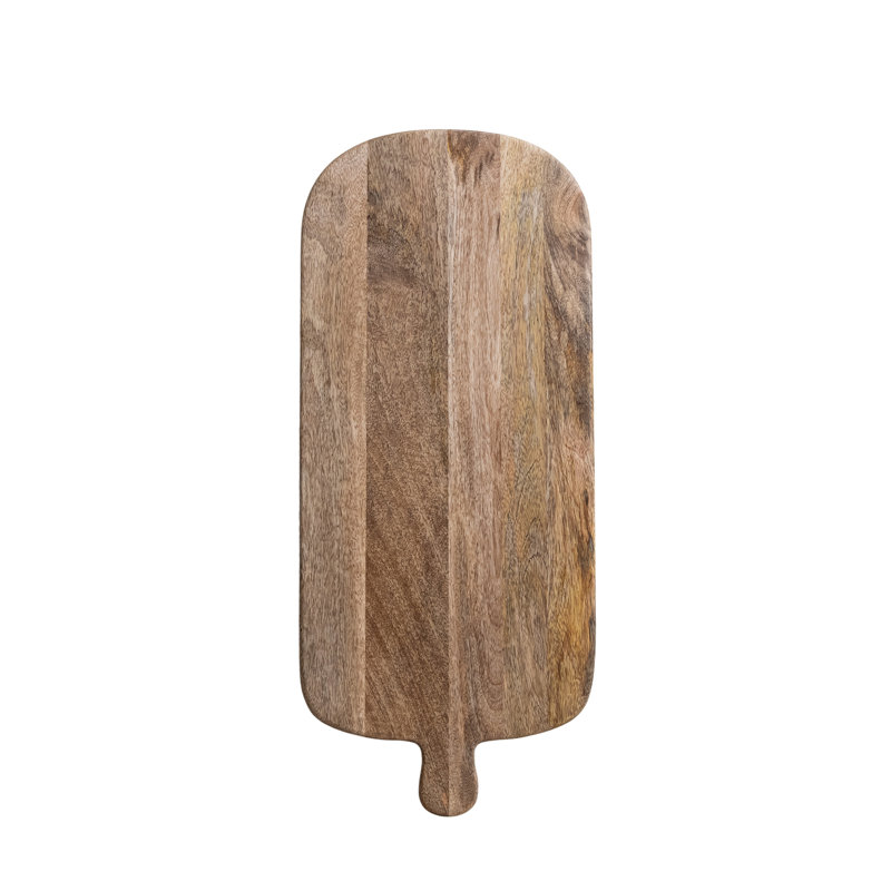 Plateau à fromage avec plateau en bois de manguier et poignée