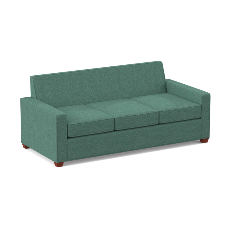 Avery Queen Sleeper Sofa, BM Cherry, Antic Lagoon, Hybrid