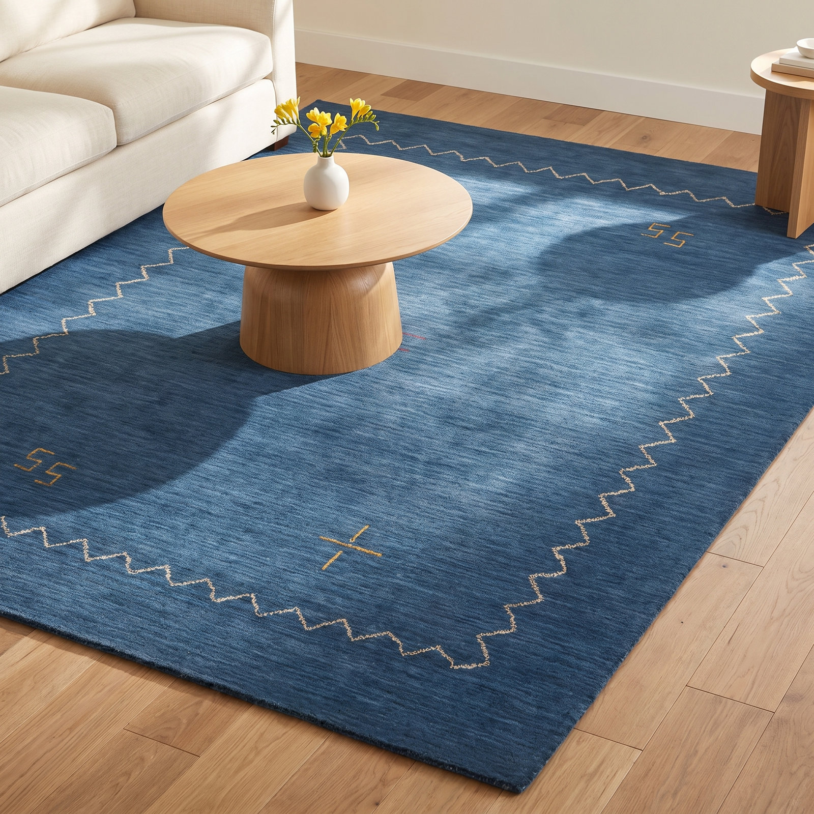 Danforth Hand-Woven Flatweave Wool Rug, Rectangle 10' x 14'