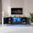 63" W Tv Stand With Motion-Activated Light And Built-In Charging Station-529633658
