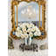 Luxury Large Real Touch Austin Rose Stems – Ivory/Champagne English Roses For Home Décor