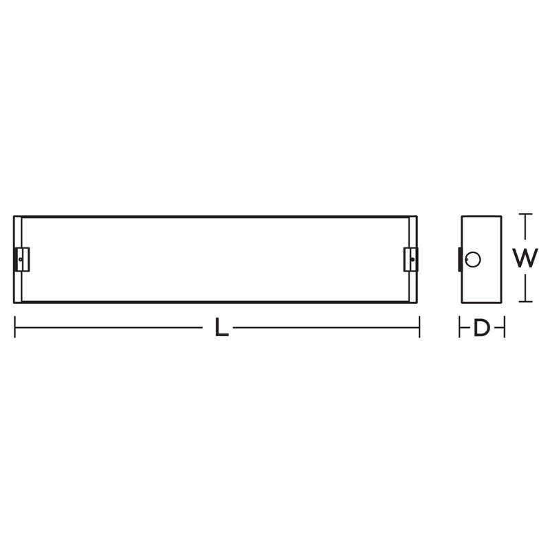 Sofia - LED Linear Flush Mount - 24"W - White, 24" W