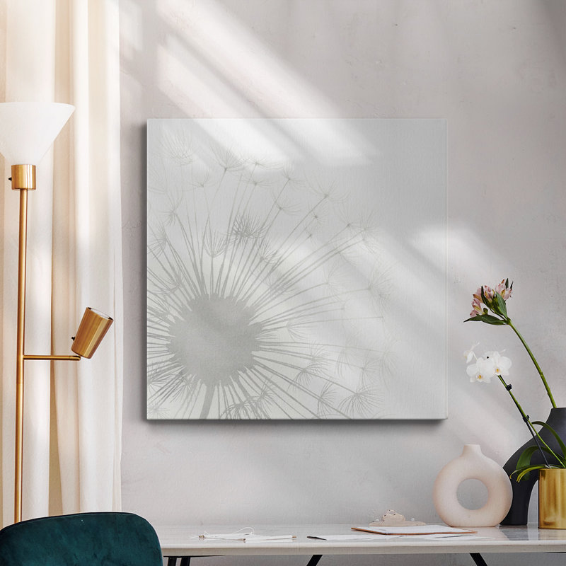" Dandelion Whisper I ", 16" H x 16" W x 1" D