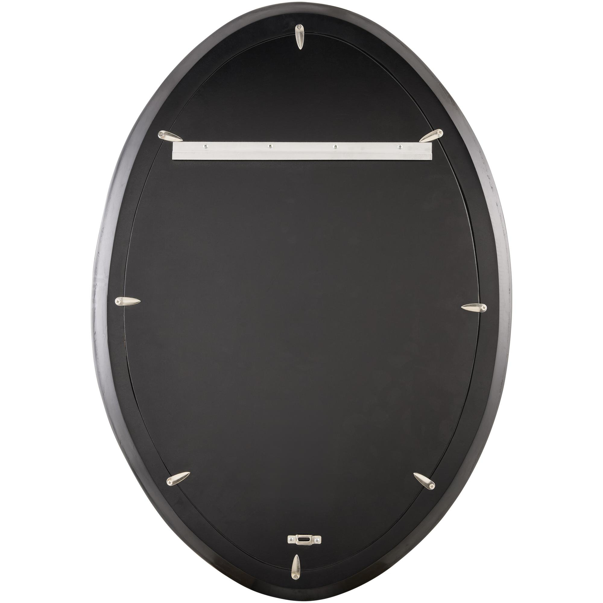 Christie Accent Mirror, 28.5" x 37", Black