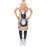 No Pattern Bib Apron
