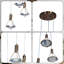 Luminaire suspendu moderne en cristal à 3 lumières avec source de lumière froide