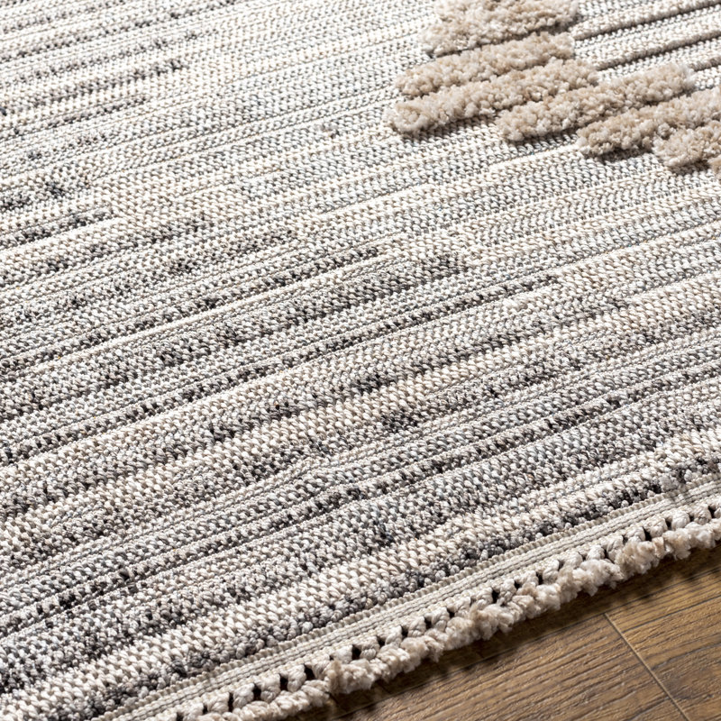 Abshir Moroccan Area Rug, Rectangle 9'2" x 12'