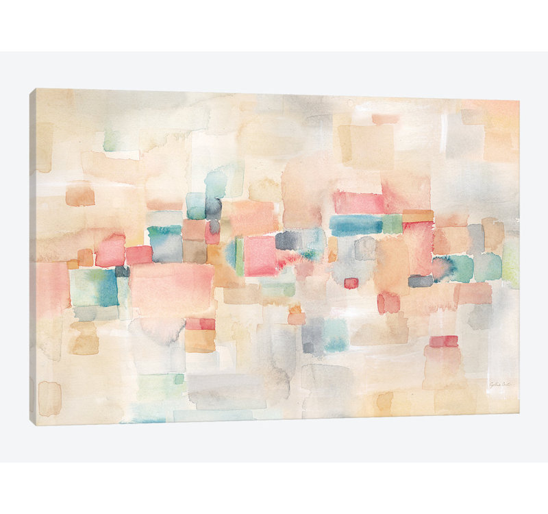 «Desert Dreams Landcape», peinture sur toile, H 18 po x l 26 po x P 1,5 po, Toile tendue