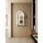 Cream Metal Arch Led Wall Decor-1826095050