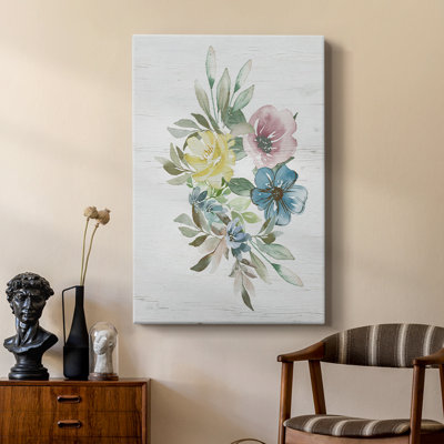 Spring Meadow Arrangement I -Custom Wrapped Gallery Cavas