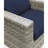 Wicker Club Chair Sunbrella GREY