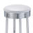 Mallouk Swivel Upholstered Counter Stool with Metal Frame-742279884