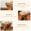Table de bout en bois manufacturé moderne