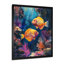 «Blue Orange Coral Marine Life I», impression d'art mural-1700121873-1795541646