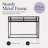 Axen Modern Twin Over Twin Metal Bunk Bed-1771977164