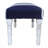47" Textural White Leg Upholstered Bench-1161069958-1161070073