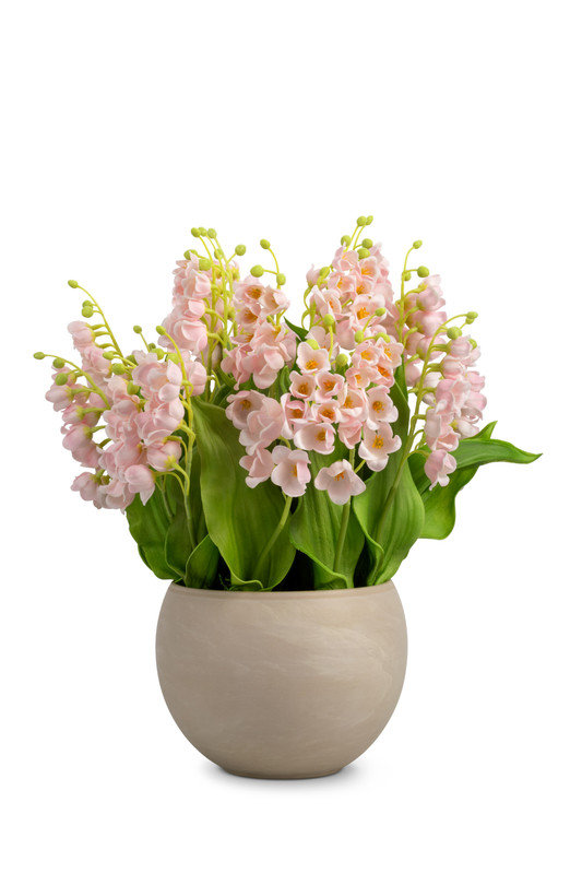 Cora RealTouch Muguet Arrangement, Blush