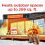 Chauffe-terrasse mural d'extérieur Winter Ready Series