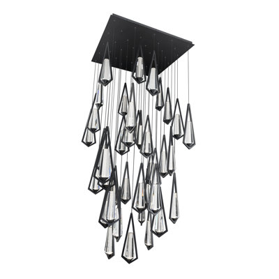Devotion Crystal LED Multi-Light Pendant