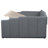 Versatile Daybed With Storage Upholstered In Elegant Linen Modern Style For Home Use