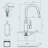 FURUISI Pull Down Kitchen Faucet with Soap Dispenser-99320855