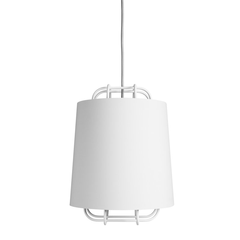 Perimeter 1 - Light Pendant, White, 14" H x 11" W x 11" D