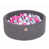 Rose, blanc, gris est en rupture de stock