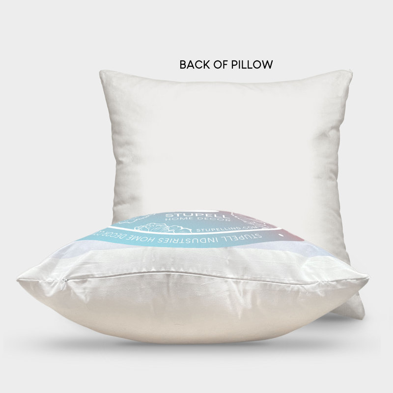 Swan Flying Over Water Decorative Printed Throw Pillow Design by Audrey Jeanne Roberts