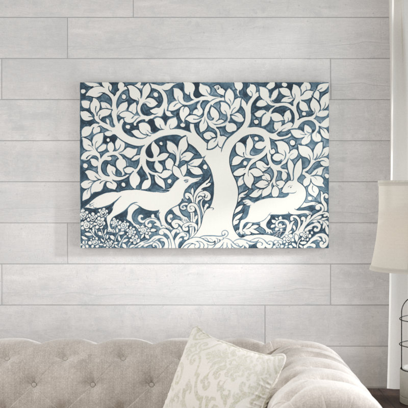 Forest Life III by Miranda Thomas - Painting Print, 61cm H x 91cm W, Wrapped Canvas