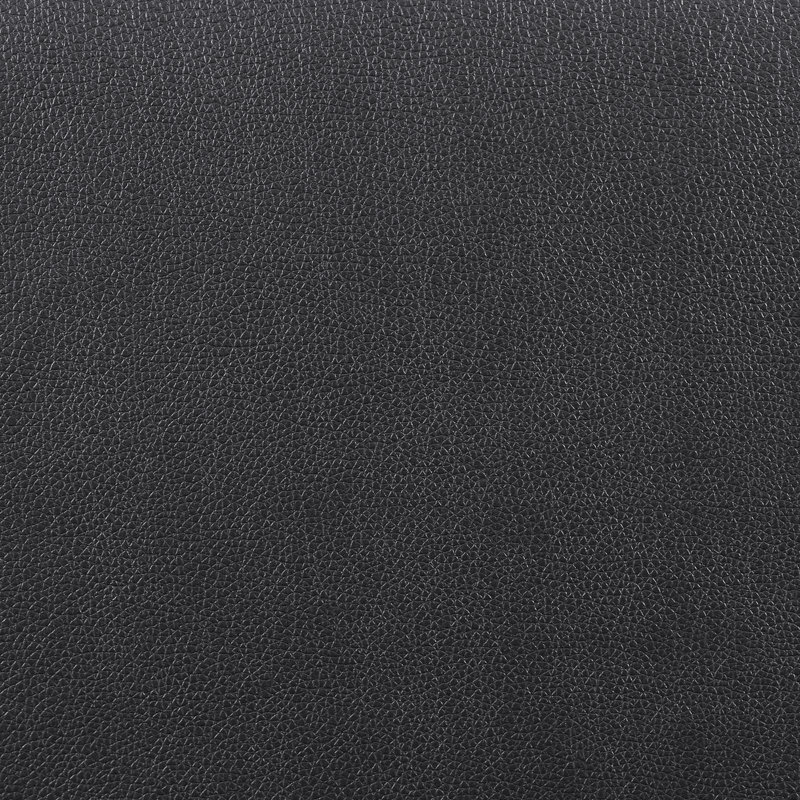 Canapé modulaire en cuir 2 pièces Bakos, Accoudoir à gauche (vu de face), Similicuir noir