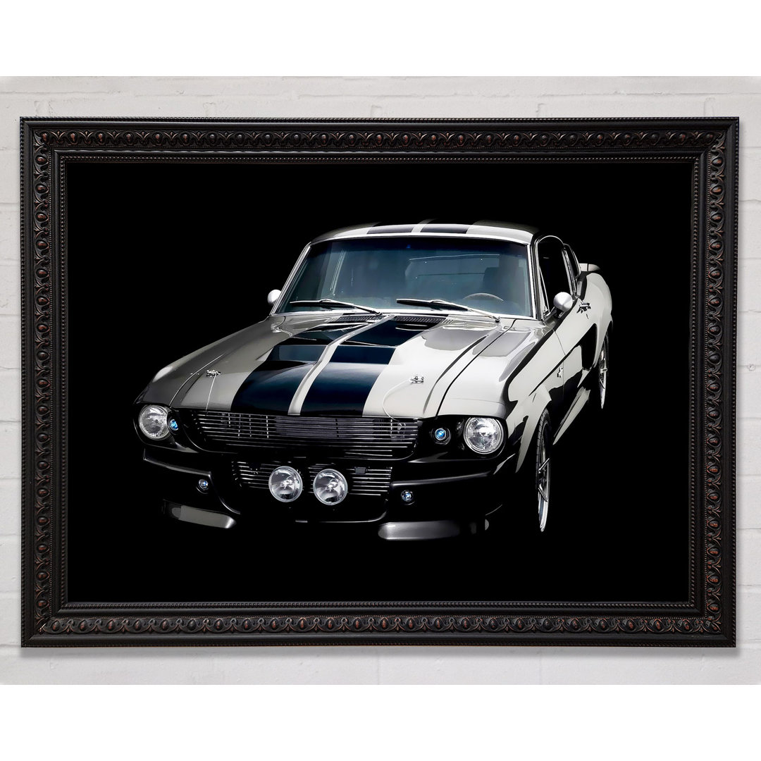 Mustang Stripes - Einzelner Bilderrahmen Kunstdrucke