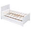 Lit plateforme simple avec lit gigogne et tiroirs-1982058377