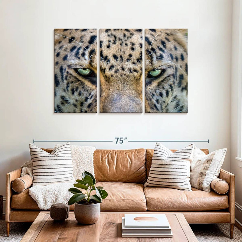 Brampt Leopard Eyes, 36" H x 57" W