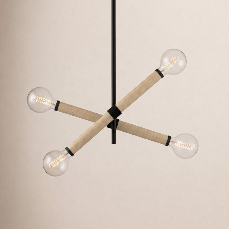 Sarisha Iron 4-Light Chandelier