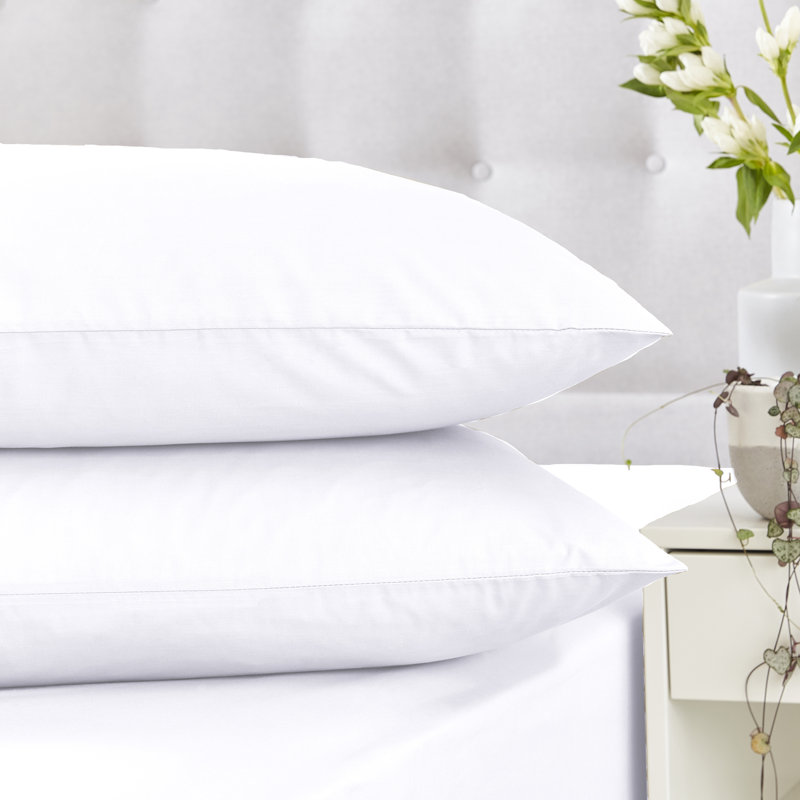 Silentnight Soft Cotton Rich Pillowcase Pair, White