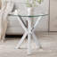 Ensemble de table basse et de table de bout 2 pièces Alexa Chrome
