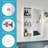RiverRidge Ashland Single Door Bathroom and Laundry Wall Mount Storage Medicine Cabinet with Mirror - White