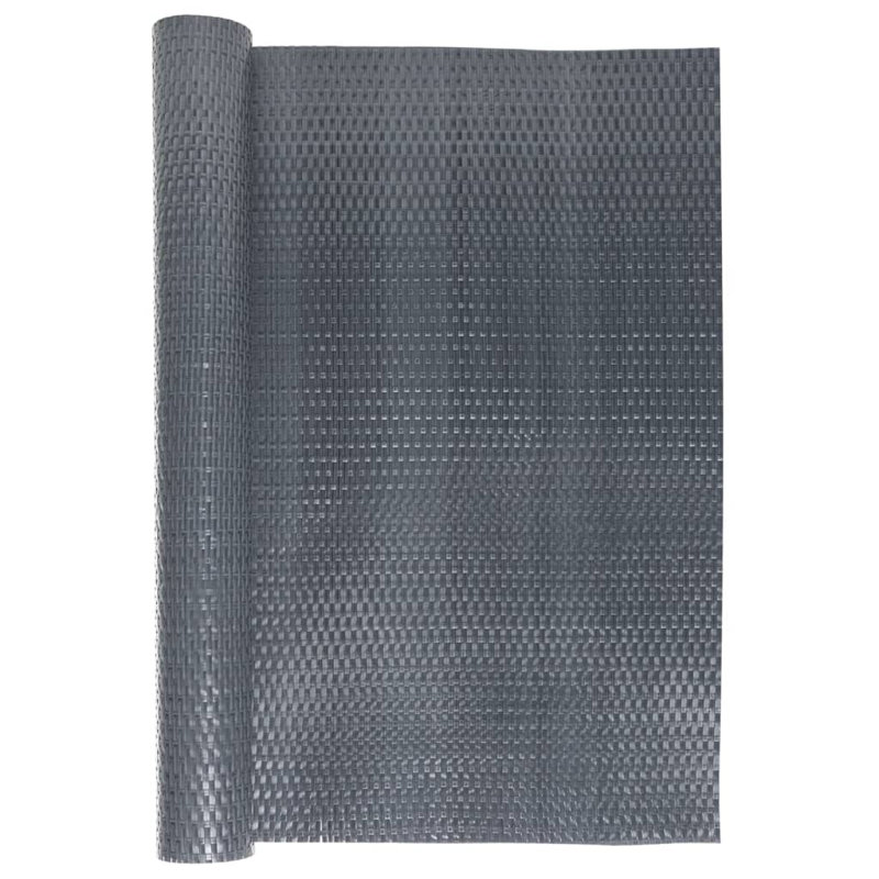 Catrenia Polyethylene Balcony Privacy Screen, 300cm W x 100cm D, Anthracite